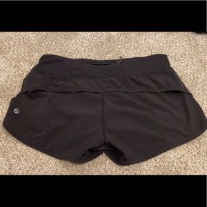 Lululemon black athletic shorts